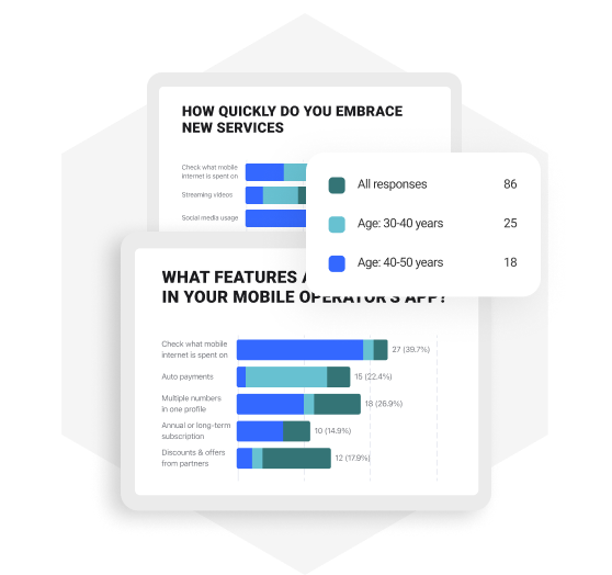 Segmentation reporting