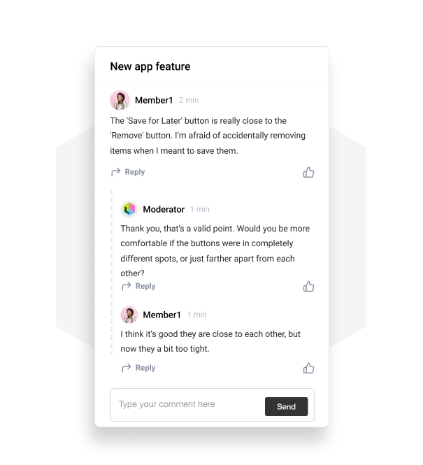 Moderated discussion